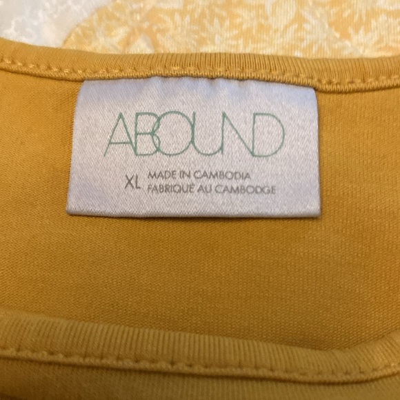 Abound scoop neck women’s bodysuit XL golden yellow - Picture 3 of 7